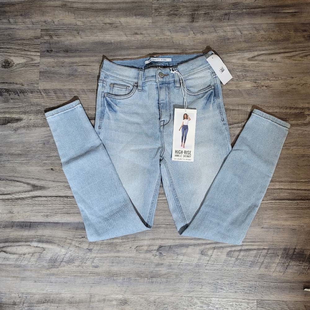 Celebrity Pink High Rise Ankle Skinny Jean